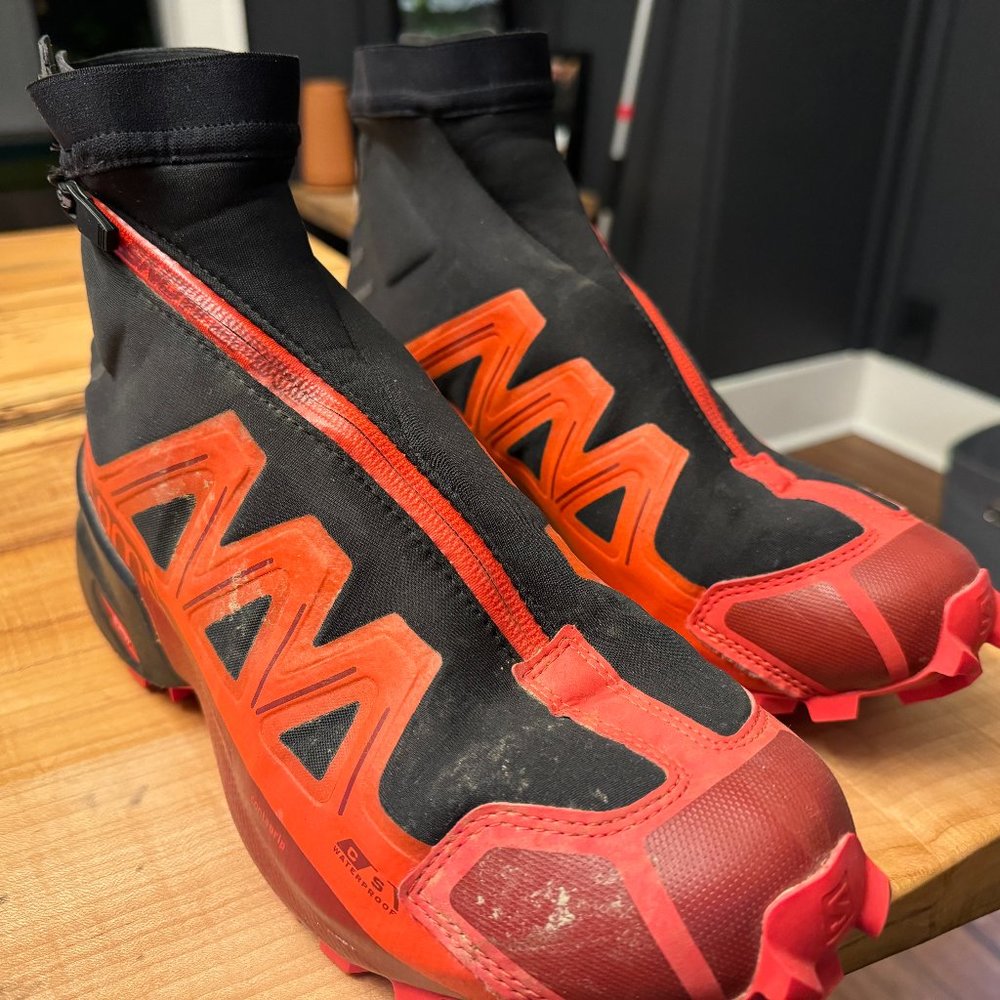 Salomon Snowspike Waterproof Trail Running Shoes Size 10